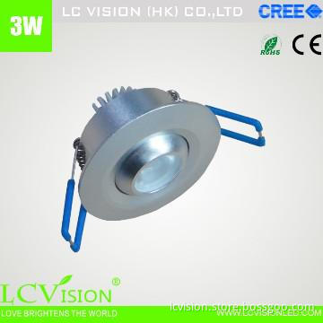 mini 3W DIMMING adjustable LED cabinet light / Cut-out ∮50mm / 160lm